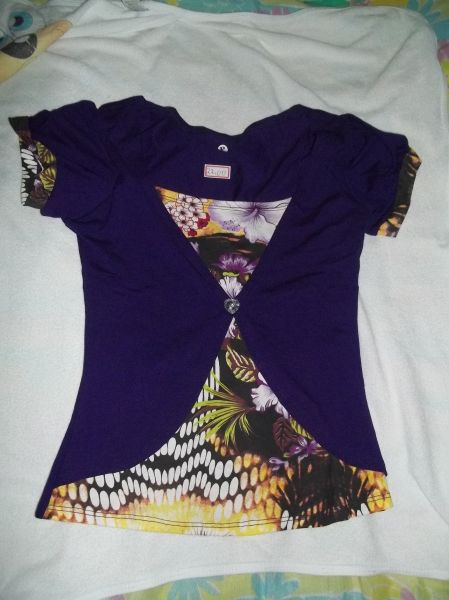 blusa manga curta NOVIDADE....